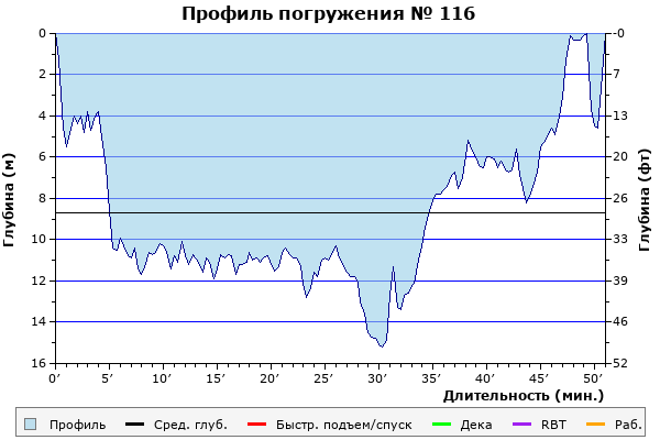 Профиль погружения № 116