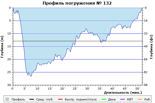 Профиль погружения № 132