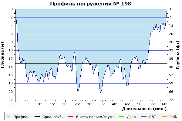 Профиль погружения № 198