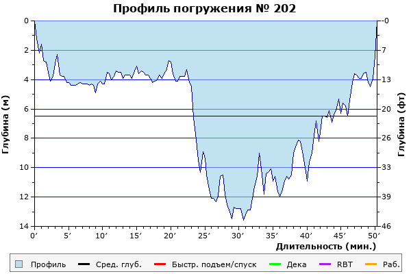 Профиль погружения № 202