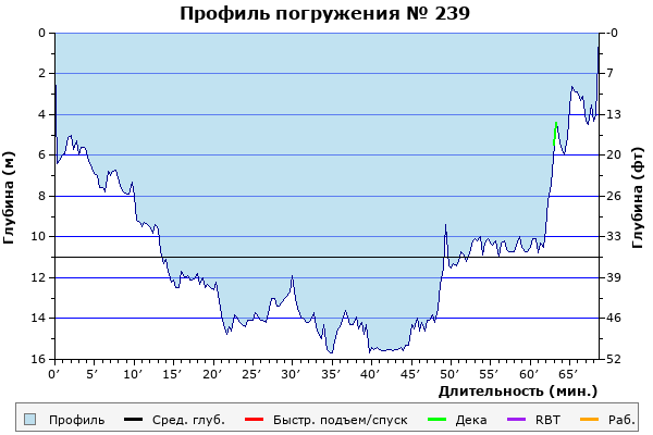 Профиль погружения № 239