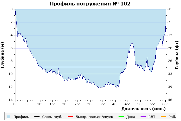 Профиль погружения № 102