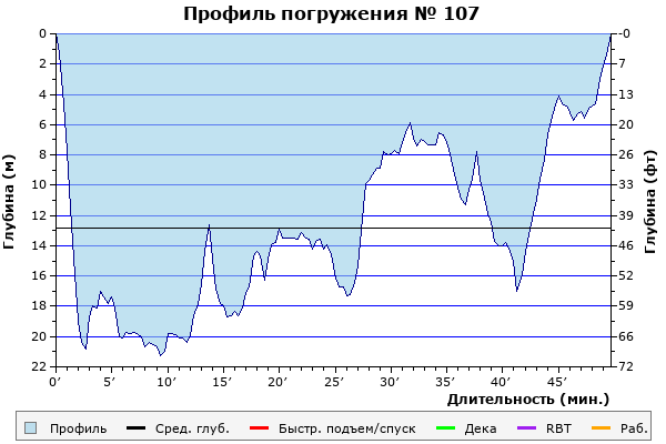 Профиль погружения № 107