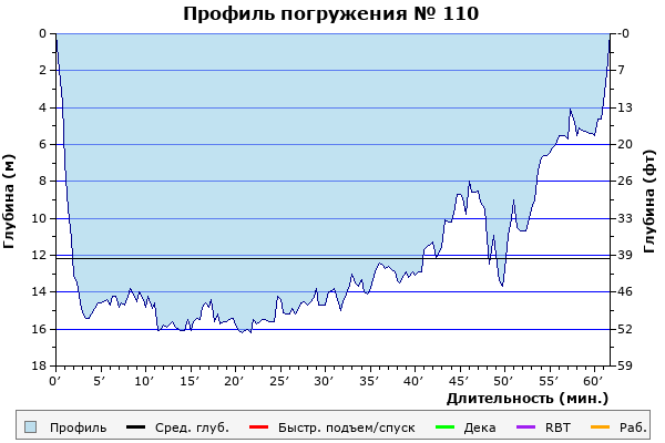 Профиль погружения № 110