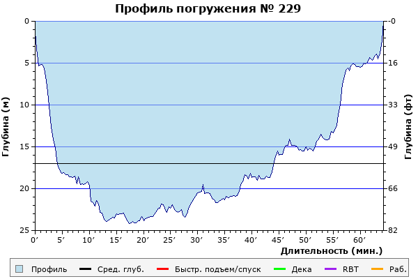 Профиль погружения № 229