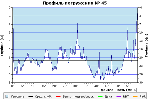 Профиль погружения № 45